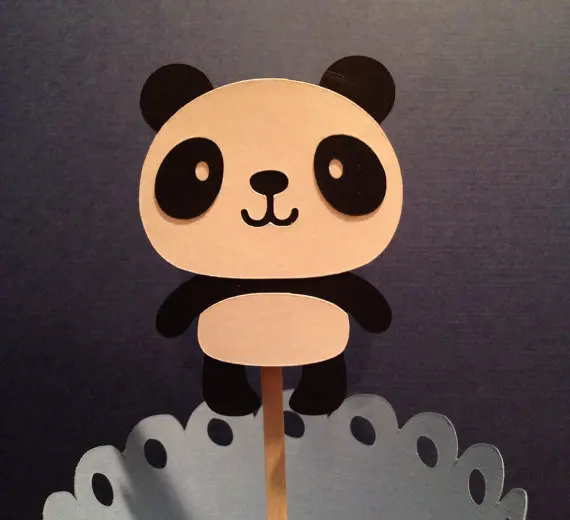 Панда медведь капкейк топперы для свадьбы девичника декор девичвечерние день