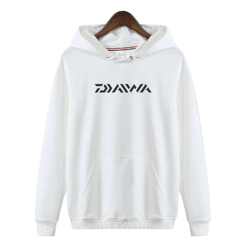 Мужская Флисовая Толстовка DAIWA теплая уличная толстовка с капюшоном одежда для