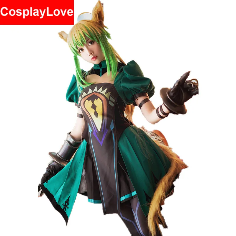 Fate Apocrypha Archer of Red Atalanta Chaste охотничья косплей костюм платье на заказ Рождество
