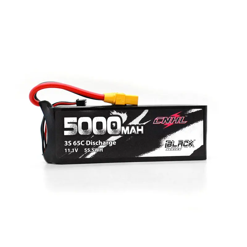 Литий-полимерная батарея CNHL Black Series 5000mAh 3S 11 1 V 65C | Игрушки и хобби