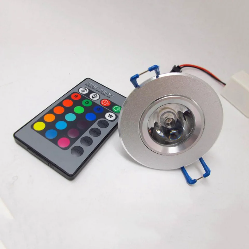 Светодиодный точечный светильник GD3W RGB 85 265 в светодиодные потолочные
