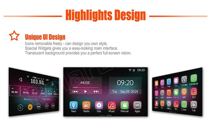 7 дюймовый HD четырехъядерный для Android 4 автомобильный DVD плеер Toyota Terios Old Corolla Camry Prado