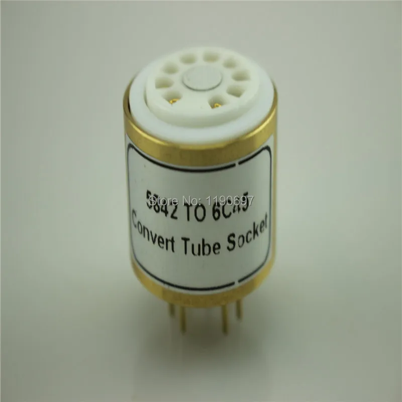 1 шт. 5842 (сверху) до 6C45 (снизу) 9 контактная трубка сделай сам|tube diy|vacuum tubeaudio vacuum tube |
