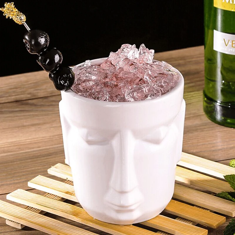 Белая кружка Tiki beauty посуда кружки для коктейлей пивная чашка вина художественная