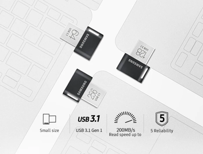 Samsung USB 3,1 флеш-накопитель 64 Гб оперативной памяти, 32 Гб встроенной памяти до 200 МБ/с. Memoria usb ключ Usb 3,0 флеш-накопитель 256 ГБ 128 ГБ до 300 МБ/с. мини флеш-накопитель