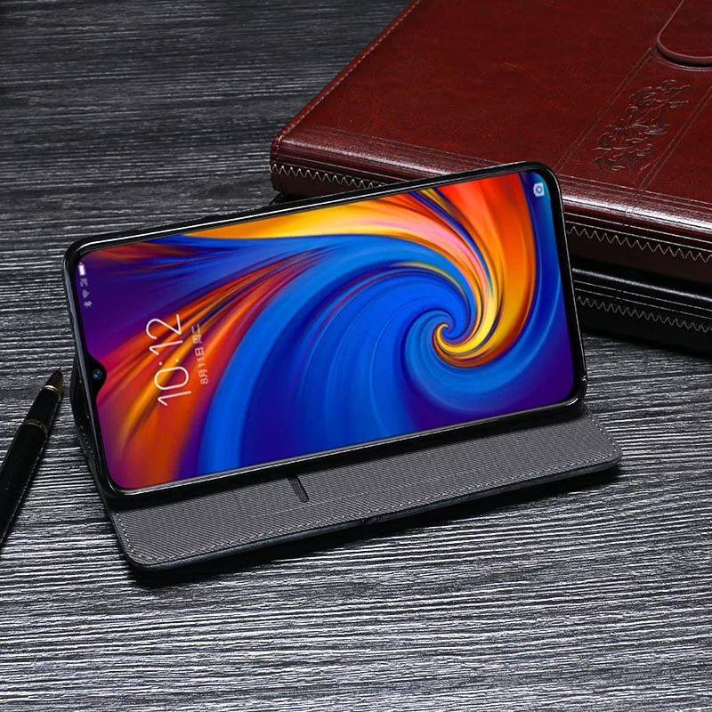Чехол для телефона lenovo Z5S чехол кожаный флип Coque Роскошные Защитная крышка Fundas с