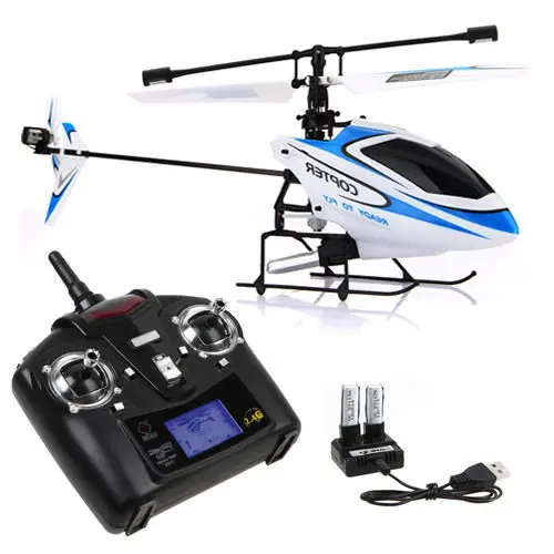 Оригинальный вертолет WLtoys V911 на радиоуправлении 2 4 ГГц канала Дрон с