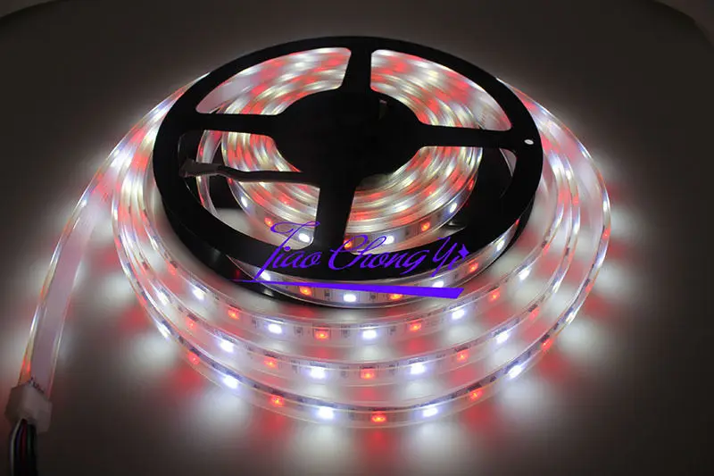 DC 12V 5M 5050 RGBW RGB + белый светодиодный светильник IP67 Силиконовая Водонепроницаемая