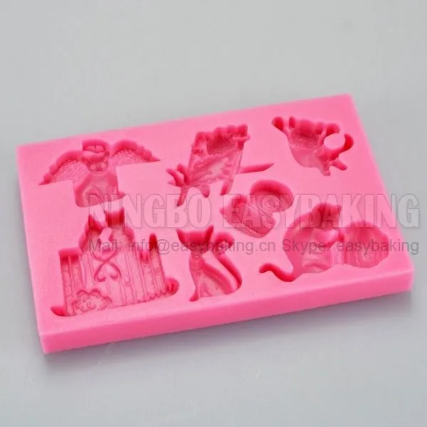 Силиконовая форма для украшения торта мульти-кошка тематические Животные