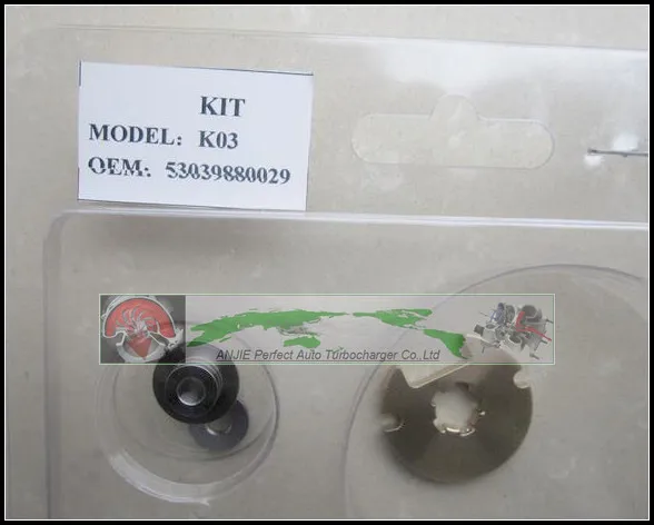 Ремонтный комплект Turbo rebuild K03 53039700029 53039880029 058145703J 058145703 для AUDI A4 A6 VW Passat 1 8 T AMG AWM ATW BFB