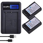Аккумуляторная батарея Durapro 2pc 1800mAh EN-EL9 EN EL9 ENEL9 + зарядное устройство LCD USB для камеры Nikon D40 D40X D60 D3000 D5000