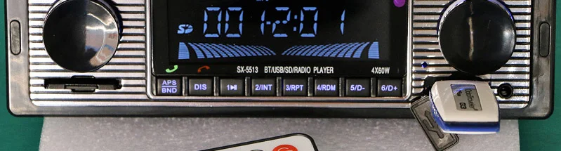 12 V/24 V Авто Радио Bluetooth MP3 плеер стерео FM USB с разъемом подачи внешнего сигнала AUX Автомобильная электроника ото teypleri para Карро dab 1din