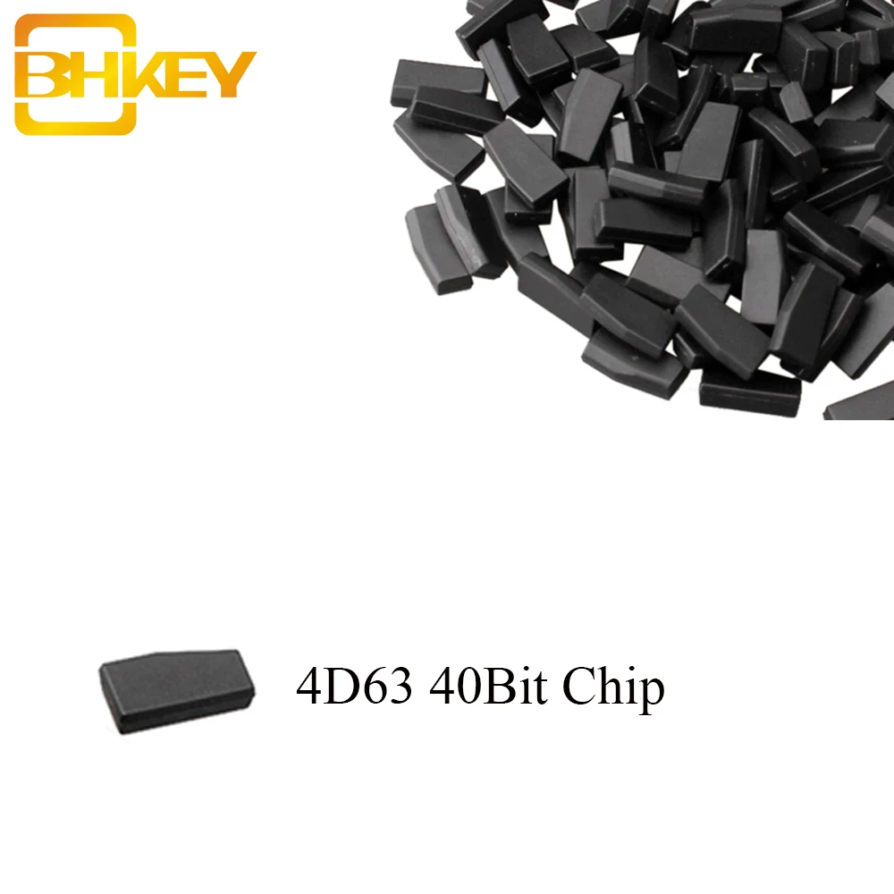 

BHKEY 1Pcs* 4D63 Transponder Chip ID 63 4D63 40bit Chip For Mazda For Ford Auto Remote Car key Chips