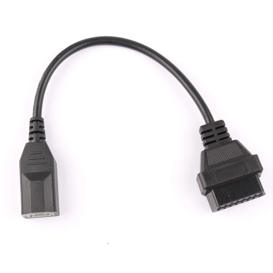 2 шт./лот для Hon da 3 pin типа папа To obd obd2 16pin адаптер OBD II OBDII Для Хо нет данных 3pin до 16