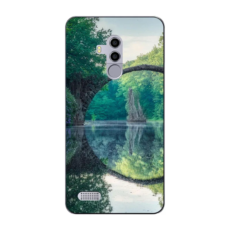 Милый модный чехол с цветочным рисунком для Leagoo T8S 5," чехол с рисунком для телефона мягкий чехол с изображением животных для Leagoo T8S 5,5" - Цвет: A160