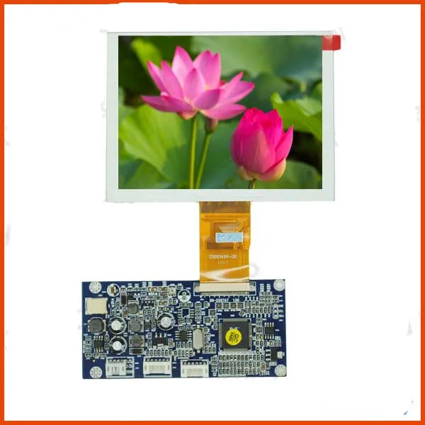 5,0 дюймовый цветной TFT дисплей Поддержка VGA, AV вход сигнала/OSD меню регулировки/экран флип Зеркало ЖК-экран