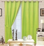 Недорогой однотонный занавес из микрофибры с 8 металлическими кольцами|curtains