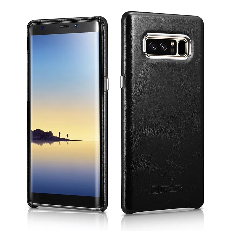Чехол из натуральной воловьей кожи для Samsung Galaxy Note8 тонкий защитный