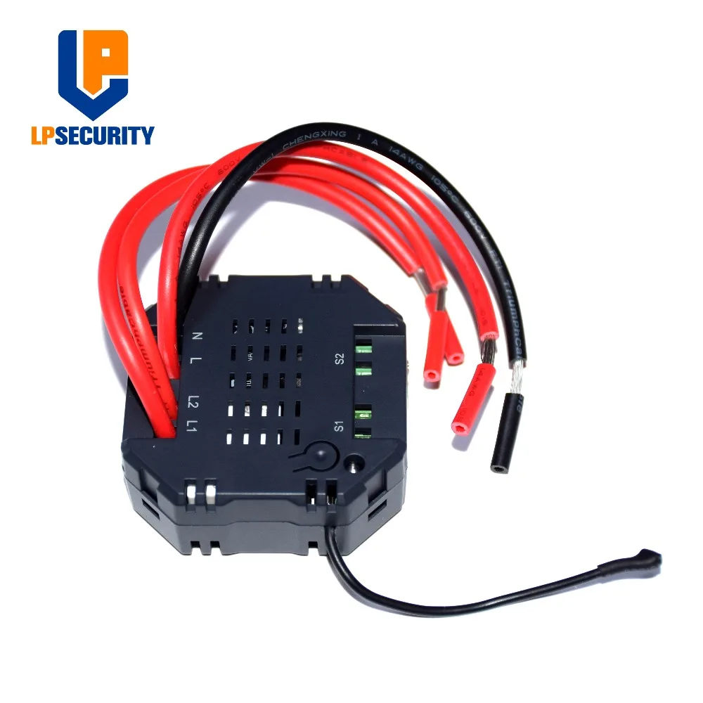 Двухкнопочный модуль включения/выключения MCOHOME z-wave MH-S212EU поддержкой 2 резистивных нагрузок