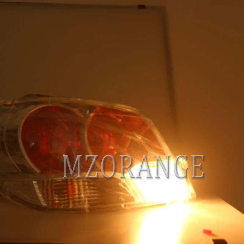 MZORANGE Tail светильник лампы для Mitsubishi Outlander 2001 2002 2003 2004 2005 2006 хвост светильник задний стоп-сигнал светильник автомобильные аксессуары