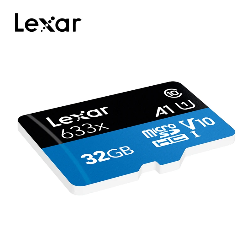 Карта памяти Lexar 633x32 ГБ Micro SD 32 высокая скорость до 95 м/с класс 10 633x оригинальная