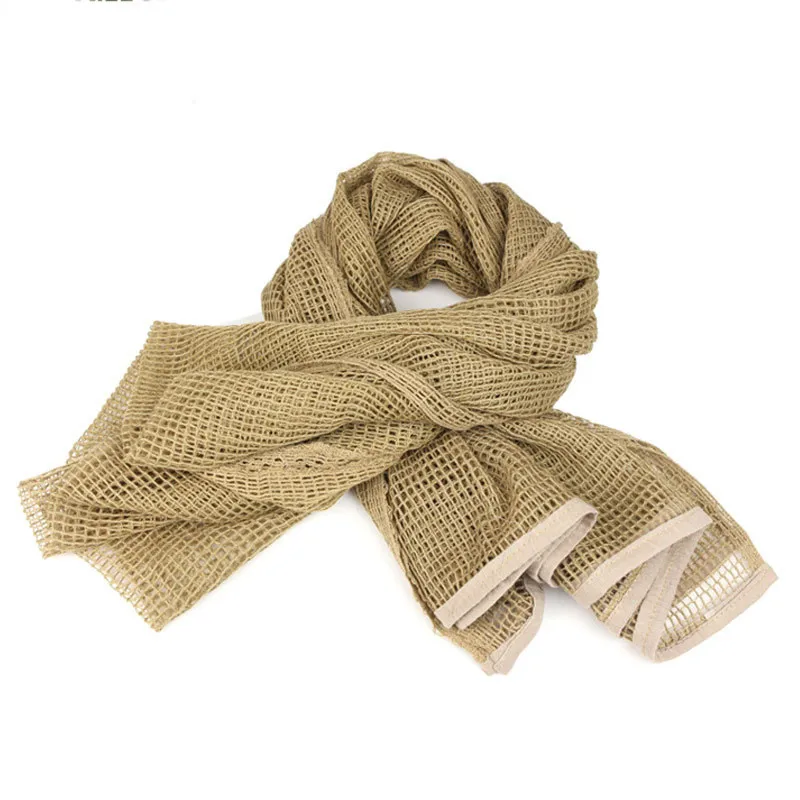 Военные мужские шарфы арабский тактический армия пустыни KeffIyeh чистая шелковая