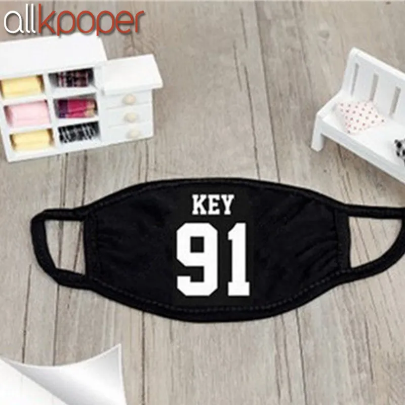 ALLKPOPER SHINee маска для рта Муфельная K-POP JongHyun KEY Minho Onew Taemin KPOP маска для лица
