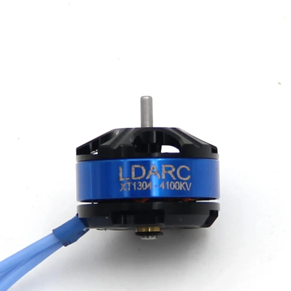LDARC 1304 4100KV миниатюрный бесщёточный электродвигатель 2 3S PK1106 двигатель с двойным