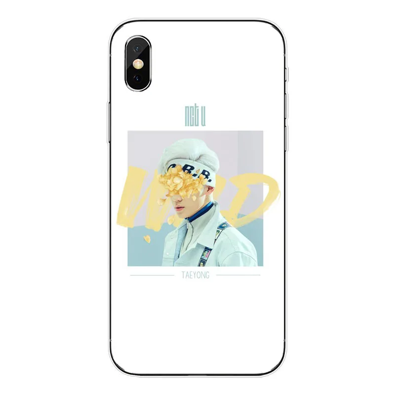 NCT 127 Kpop grupo Menino Мягкий ТПУ чехол Капа Do Telefone Para o iphone X XR XS MAX 8 7 6 PLUS 5 KPOP K.A.R.D MONSTA |