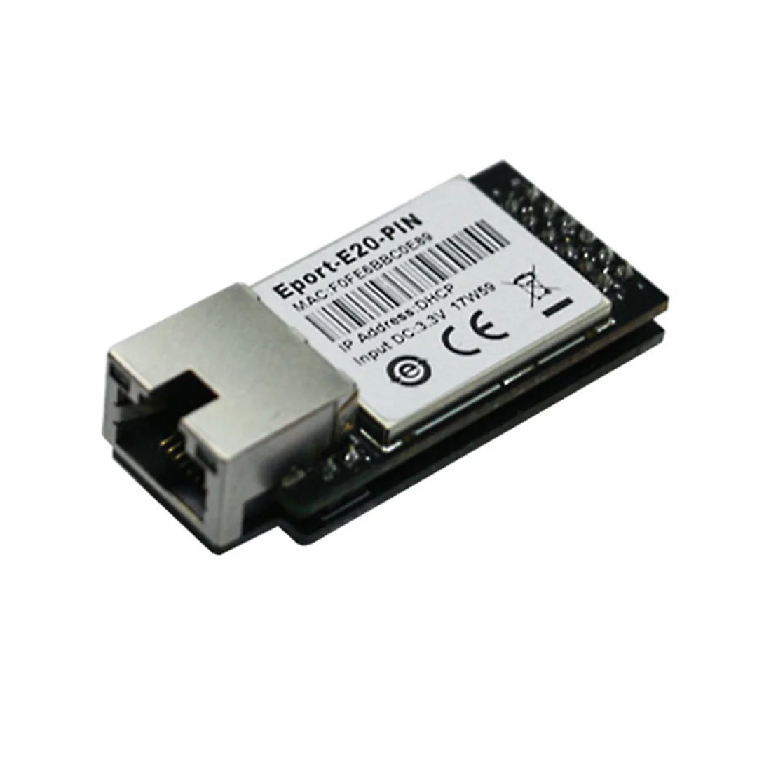 HF E Порт E20 Pin CE RTOS сетевой сервер порт ttl последовательный в Ethernet встроенный модуль