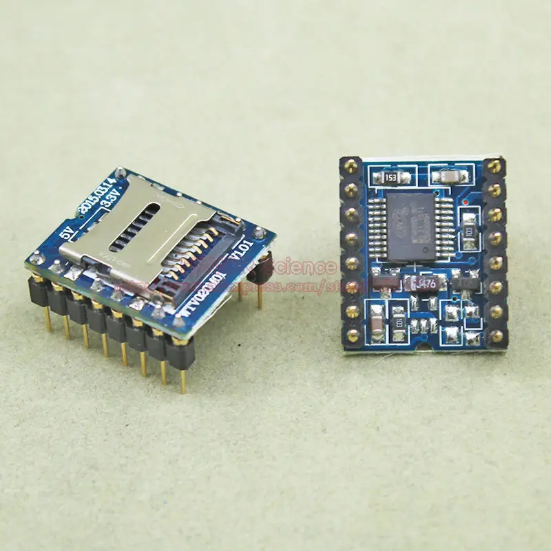 1 шт./лот мини-SD TF карта аудио модуль MP3 голосовой звуковой для PIC Arduino UNO |