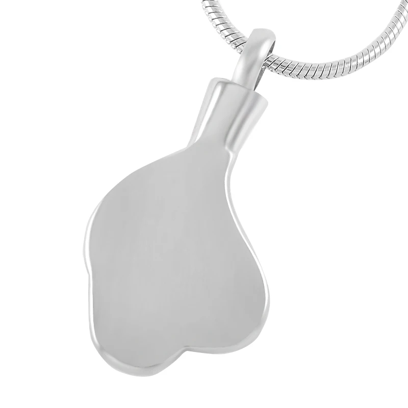 IJD9324 White And Red Crystal Double Heart Stainless Steel Cremation Pendant Necklace Women Keepsake Urn ashes Memorial Jewelry | Украшения