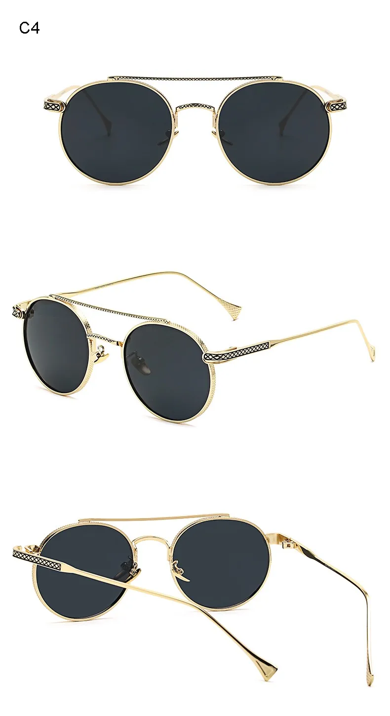 WOWSUN новые рамки для женщин очки круглый ретро Gafas Мода простые очки s для мужчин A884
