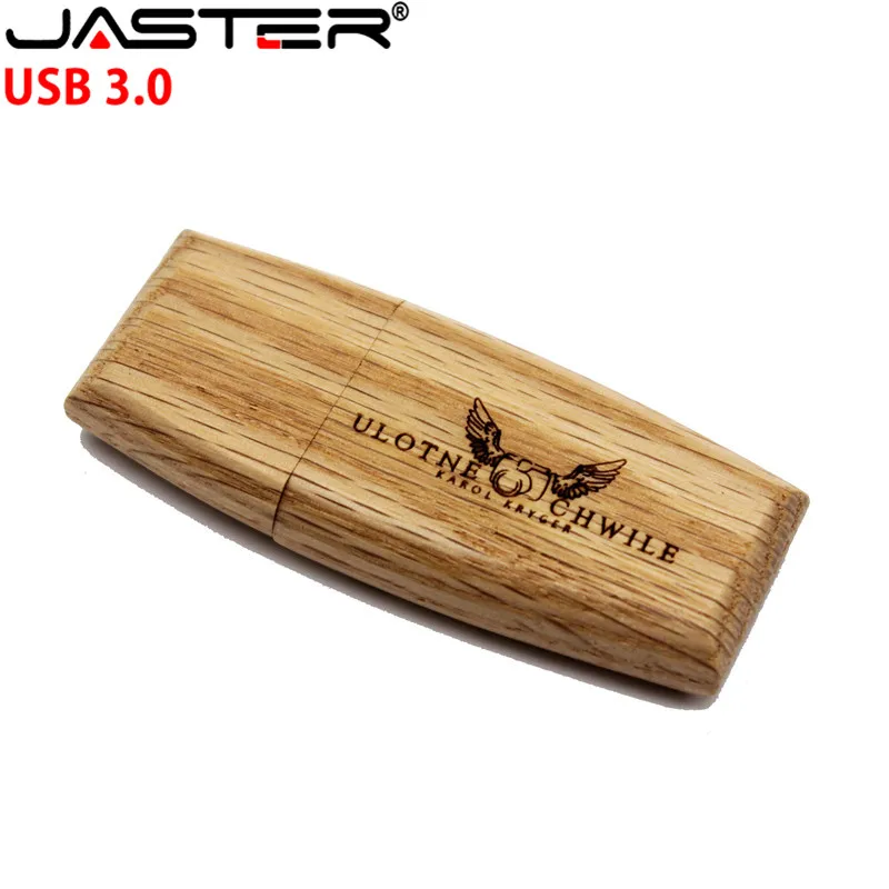 JASTER USB 2 0 cutomer логотип деревянный блок флешка Флешка 4 ГБ 8 16 32 64 Гб карта памяти usb