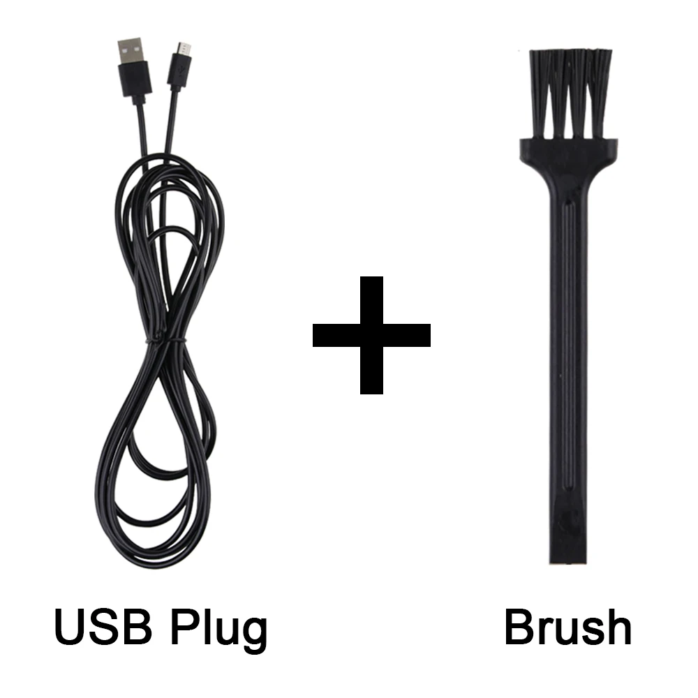 E27 инсектицидная лампа открытый светодиодный USB светильник 220V вредителей Управление 110V мухобойка светильник 5V электрическая лампа ловушка для насекомых два режима - Цвет: USB Plug and Brush