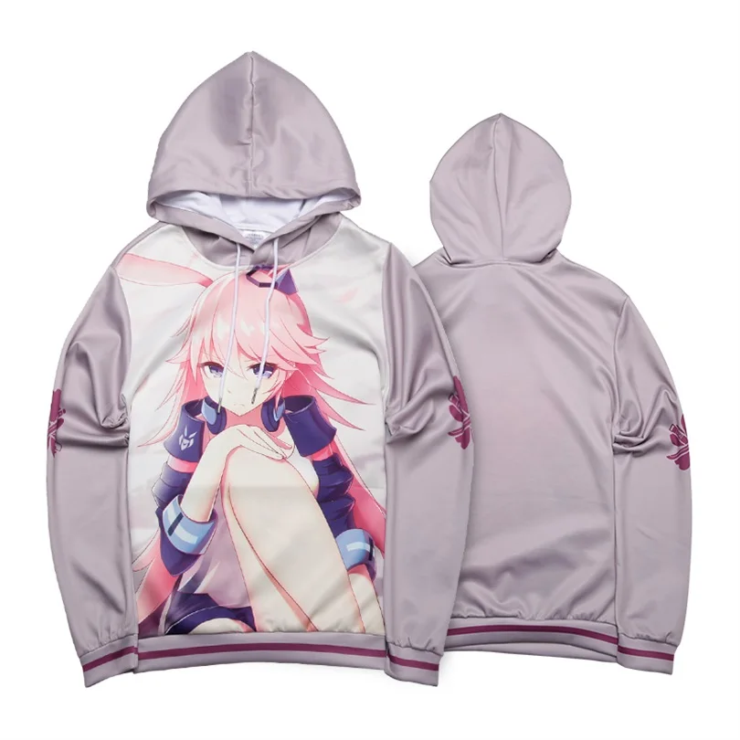 Модная толстовка с капюшоном, аниме Honkai Impact 3 Yae Sakura, толстовка с капюшоном, полноцветный пуловер с принтом, весенне-осеннее пальто для подростков - Цвет: 7