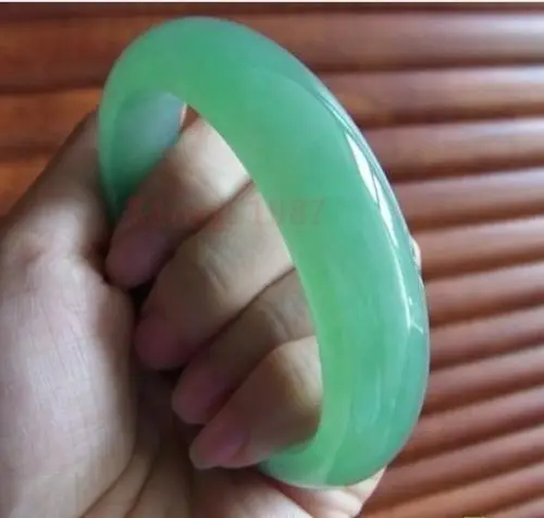 Wyan Горячие продажи Китайский Природный Класс Джейд Жадеит Браслет 60 мм |