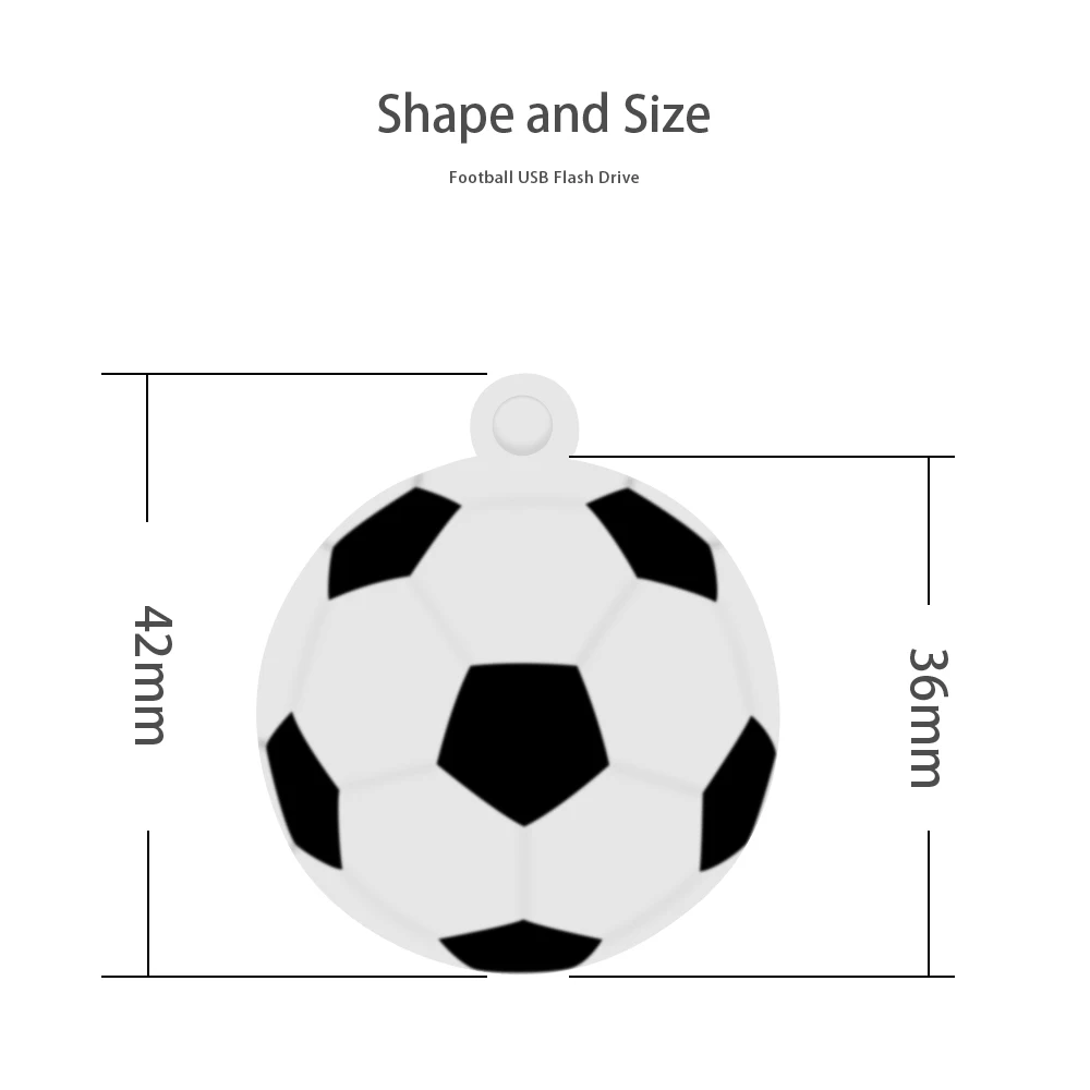 Флеш накопитель USB 2 0 64 ГБ 8 16 32 ГБ|pen drive|usb stick 64gbfootball usb |