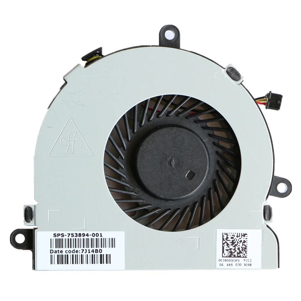 Новый оригинальный вентилятор ЦП для HP Pavilion 15 g122ds g123ds g124ds g125ds Вентилятор