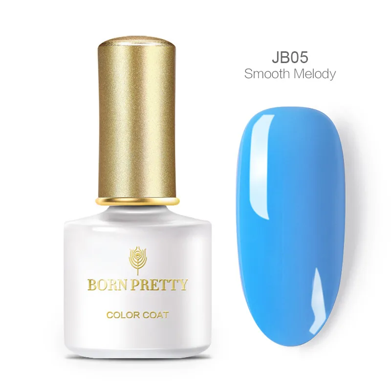 BP-JB05 BORN PRETTY Blue серия Гель-лак для ногтей 6 мл замачиваемый УФ-Гель-лак чистый цвет лак для ногтей Гель-лак долговечный - Цвет: BP-JB05
