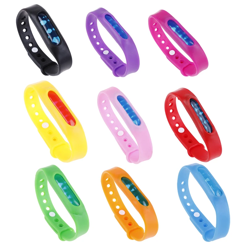 Для детей партия из 5 пар для убивания насекомых комаров убийца Wristband Силикона