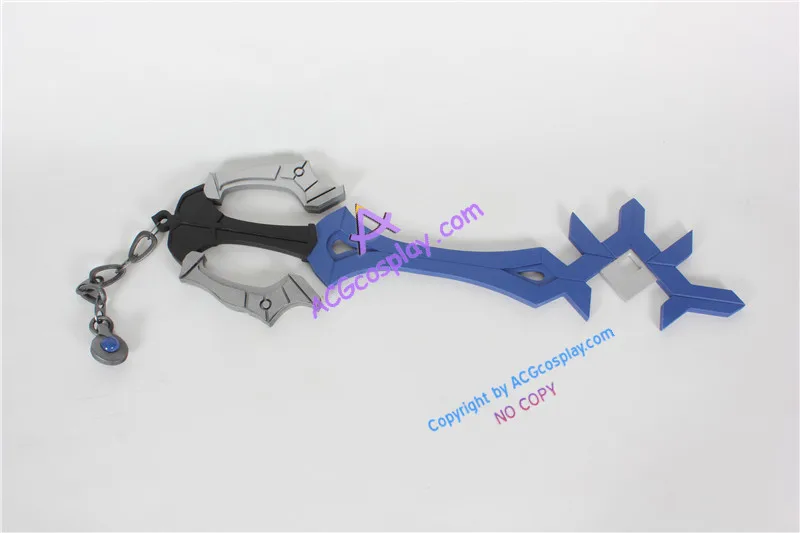 Царство сердца рождение по сне Аква Keyblade косплей реквизит из ПВХ сделано ACG