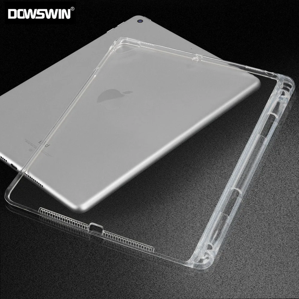 Чехол DOWSWIN для ipad MINI 1 2 3 4 5 прозрачная задняя крышка мягкий силиконовый чехол из