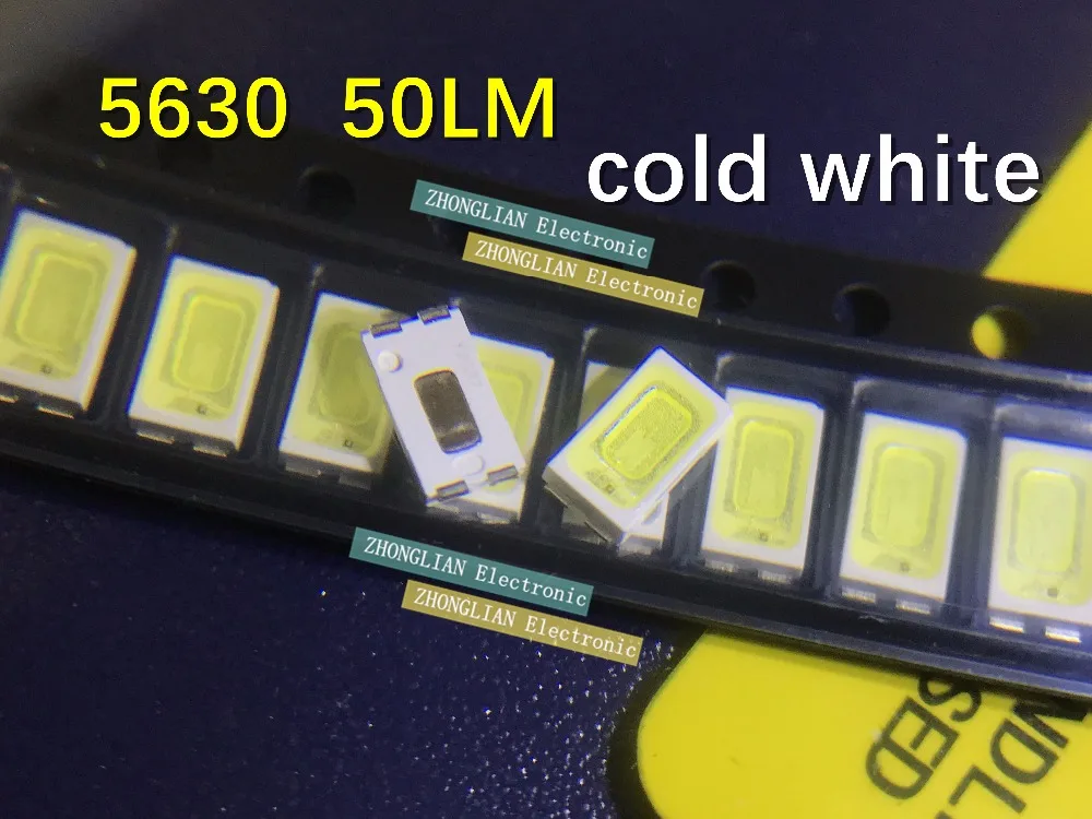 Светодиодные лампы 200 SMD 5630 шт./лот ЖК дисплей подсветка телевизора лампа