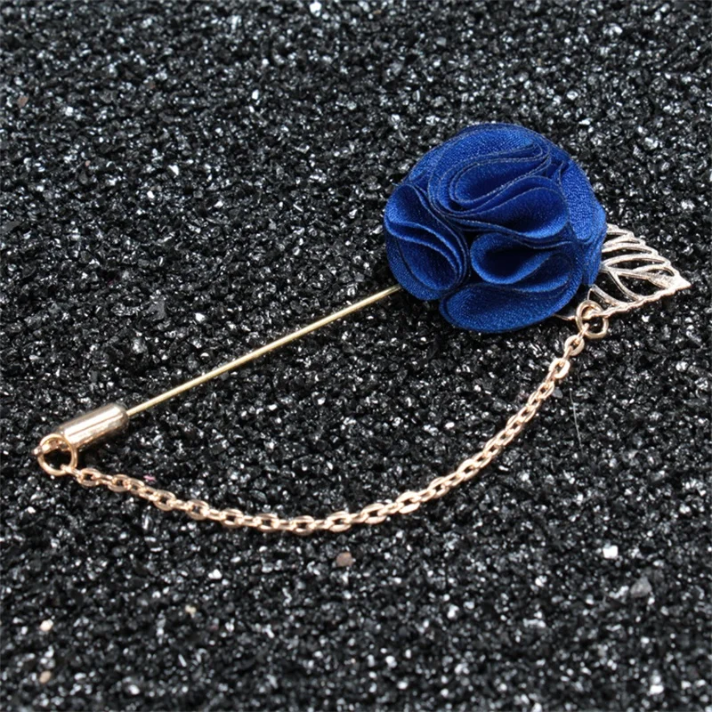 Mdiger Цветочные нагрудные булавки тканевые Броши для женщин модная повседневная
