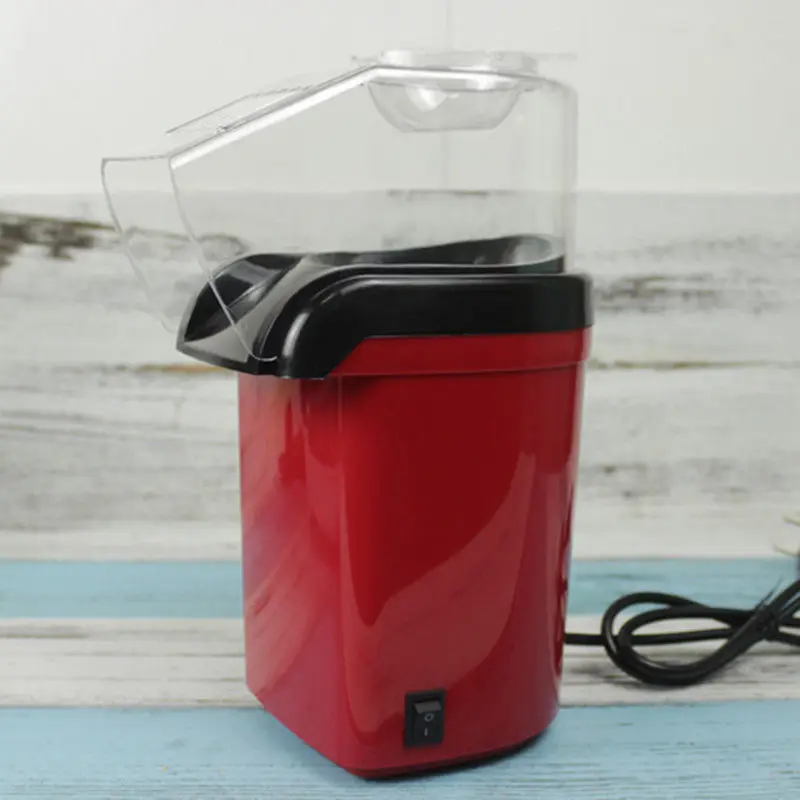 1200 Вт электрическая компактная машинка для попкорна без масла кукуруза Поппер