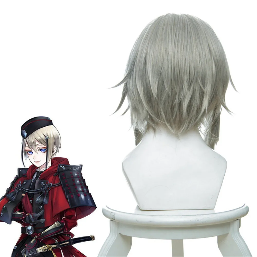 Парики Touken Ranbu для косплея онлайн парики Hyuuga Masamune термостойкие синтетические