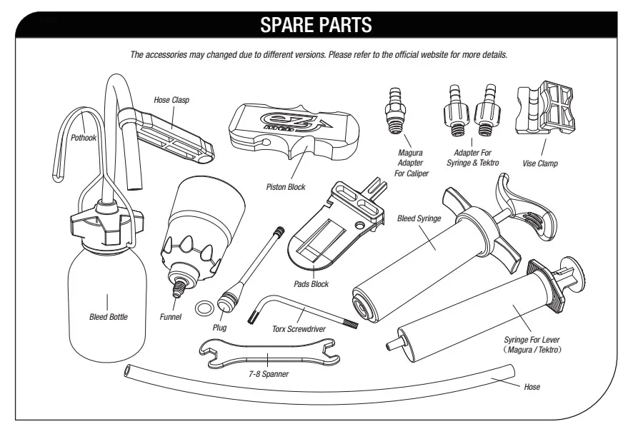 WU велосипедный Гидравлический Тормозной набор инструментов для shimano tektro magura и