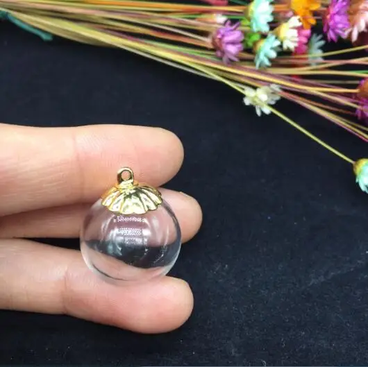 5 комплектов 18 мм Милая фотовспышка диаметром полый купол с пузырьками