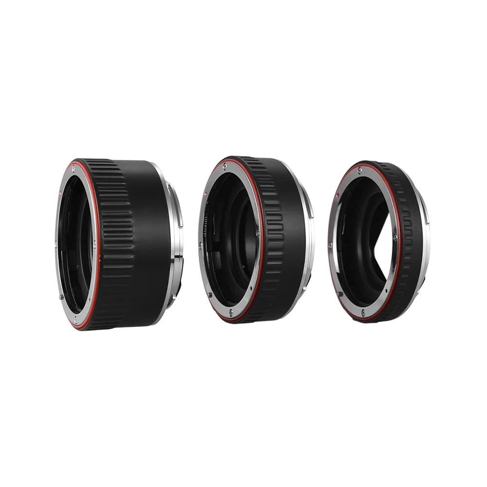 Комплект удлинительных макроколец Andoer 3 шт. 13 мм для корпуса камеры Canon EOS и